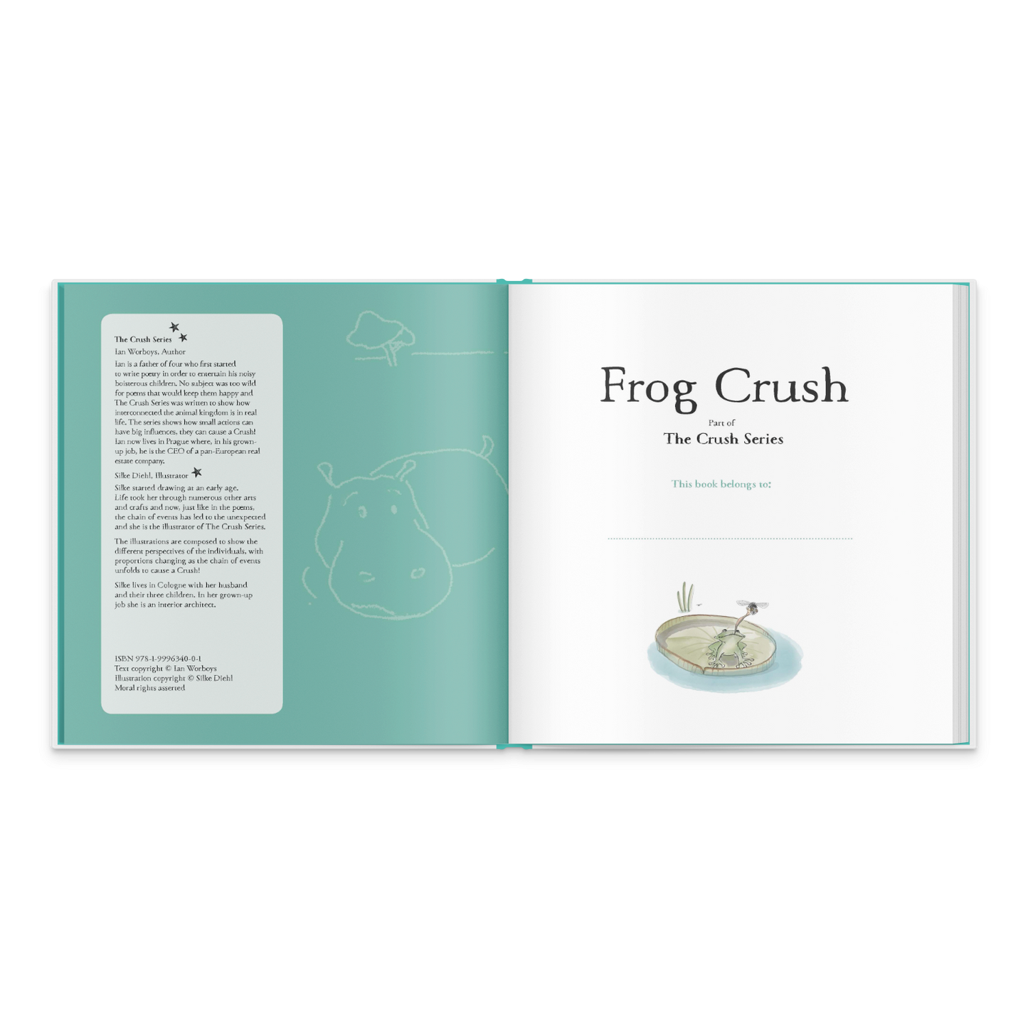 The Crush Series Travel Format Story Book - Frog Crush - Laadlee