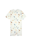 Lassig SPF Short Sleeve Sunsuit - Surfboards Sea Salt