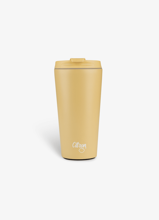 Citron Coffee Mug 420ml - Yellow - Laadlee