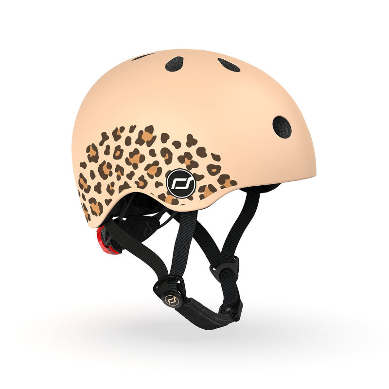Scoot & Ride Baby Helmet XXS-S - Leopard - Laadlee