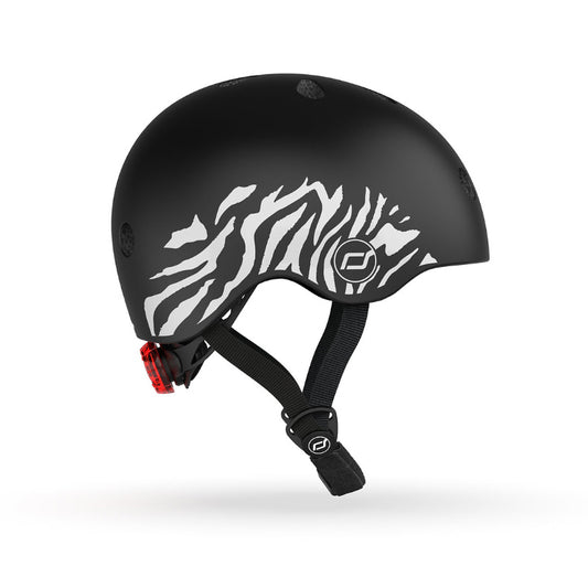 Scoot & Ride Baby Helmet XXS-S - Zebra - Laadlee