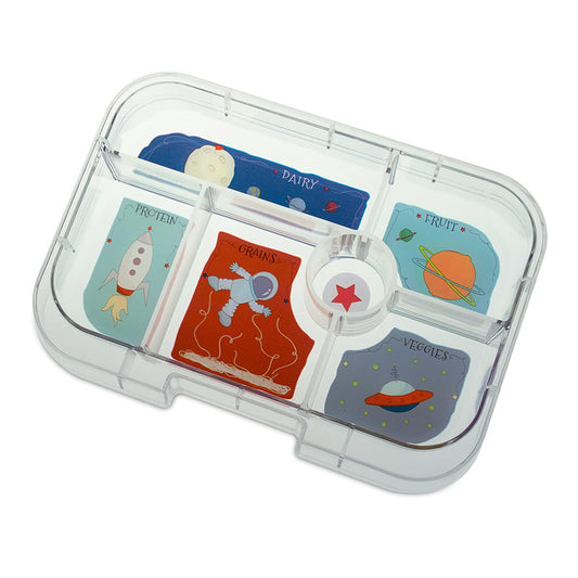 Yumbox Original 6 Compartments Extra Tray - Rocket for Lunch Box - Laadlee