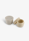 Citron Mini Sauce Containers - Light Grey/Cream - Laadlee