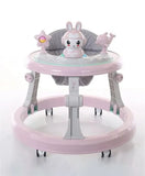 Pikkaboo RforRabbit Roll & Learn Baby Walker - Pink - Laadlee