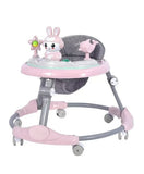 Pikkaboo RforRabbit Roll & Learn Baby Walker - Pink - Laadlee