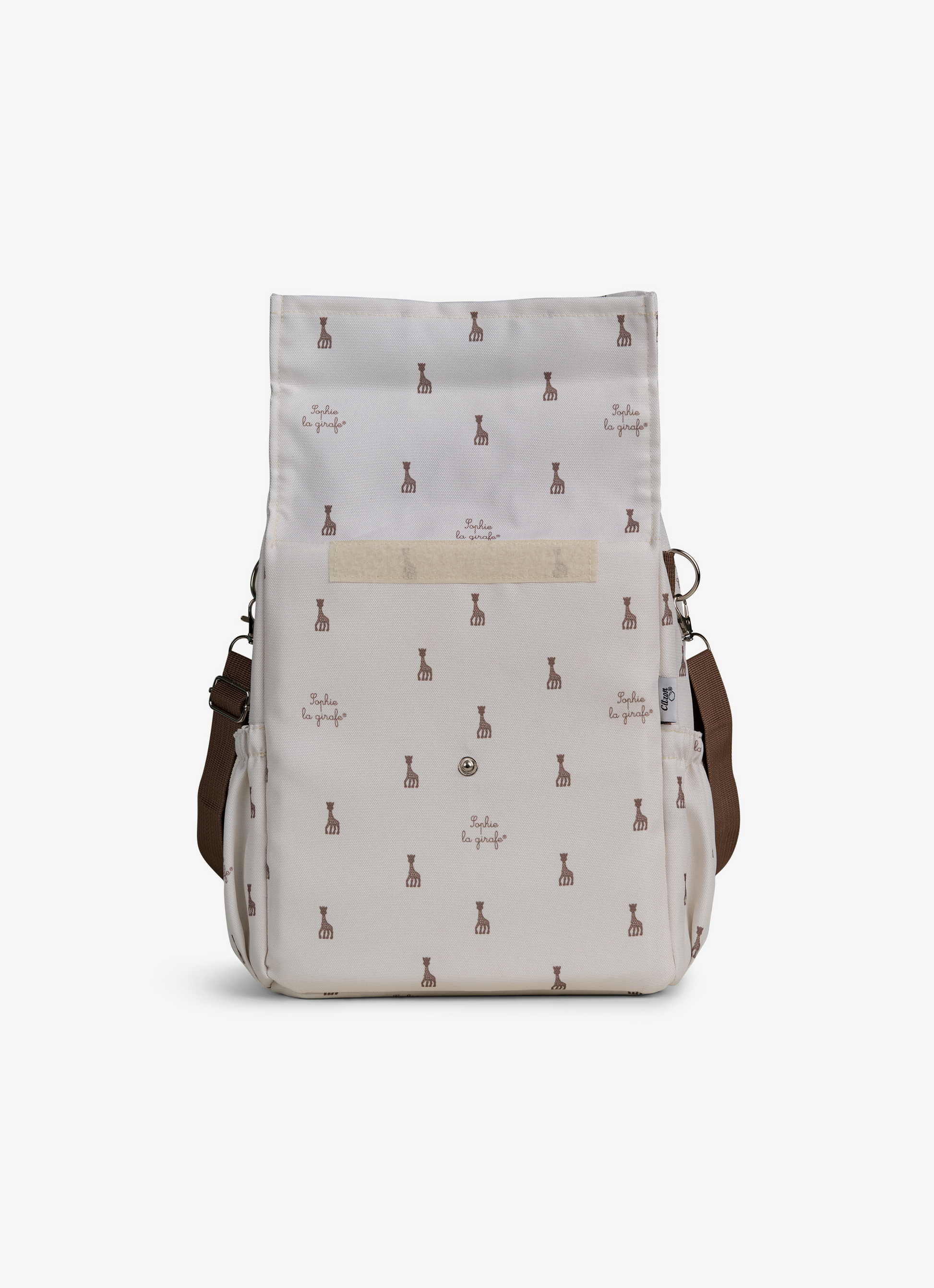 Citron Insulated Rollup Lunchbag - Sophie la Girafe - Laadlee