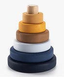 SABO Concept - Wooden Toy Ring Stacker Mini - Desert Night - Laadlee
