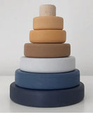 SABO Concept - Wooden Toy Ring Stacker Mini - Desert Night - Laadlee