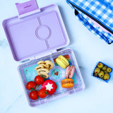 Yumbox 3 Compartment Rainbow Lunch Box - Lulu Purple - Laadlee
