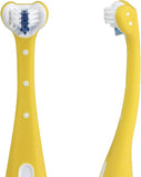 Frida Baby - SmileFrida - Triple Angle ToothHugger Training Toothbrush - Yellow - Laadlee