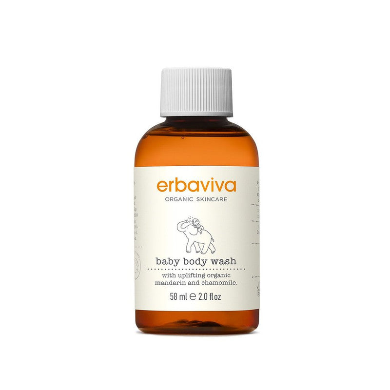 Erbaviva - Travel Baby Body Wash 58ml - Laadlee