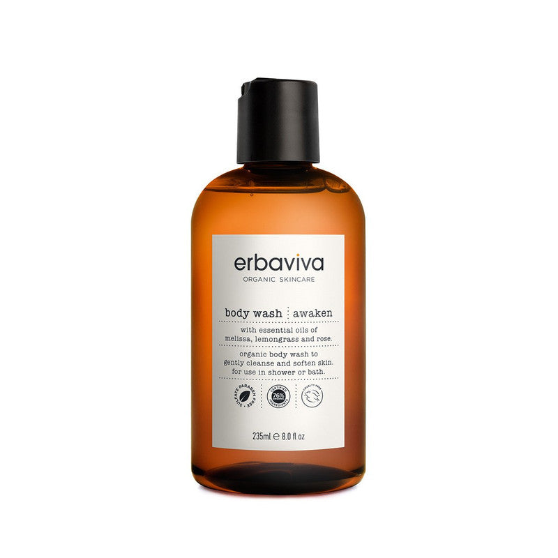 Erbaviva -  Awaken Body Wash 235ml - Laadlee