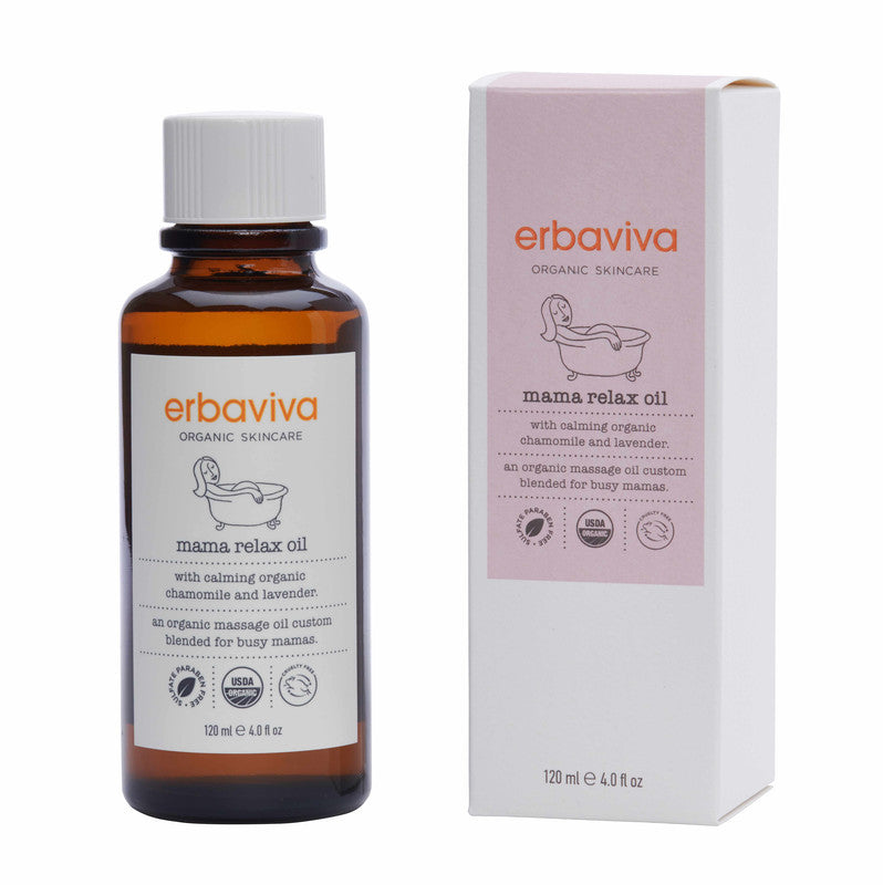 Erbaviva - Mama Relax Oil 4fl oz - Laadlee