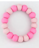 Desert Chomps Solo Classic Teether - Desert Rose - Laadlee