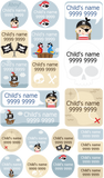 My Nametags Maxistickers - Pirate Girl (Pack of 21) - Laadlee