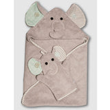 Zoocchini Baby Bath Mitt - Ellie the Elephant - Laadlee