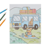 OOLY Coloring Book - Movin' & Shakin' - Laadlee