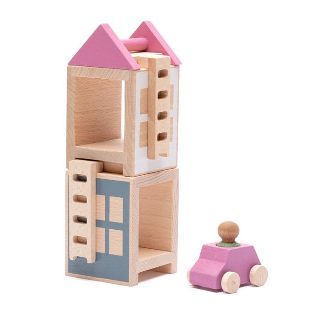 Lubulona Lubu Town Blocks - Spring City Mini - Laadlee