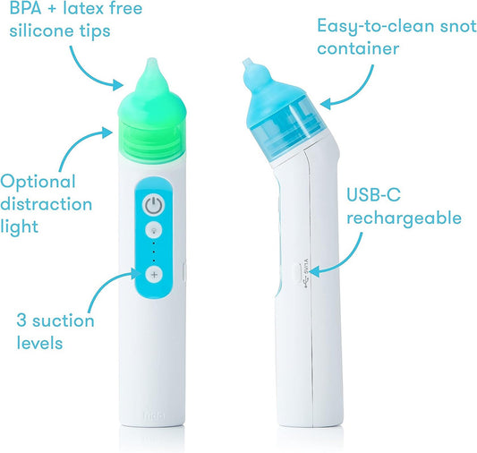 Frida Baby - USB Rechargeable Baby Electric NoseFrida Nasal Aspirator - Laadlee