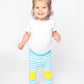 Zoocchini Comfort Crawler Babies Legging and Sock set - Puddles the Duck - Laadlee