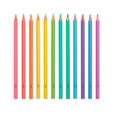 OOLY Pastel Hues Colored Pencils - Set of 12 - Laadlee