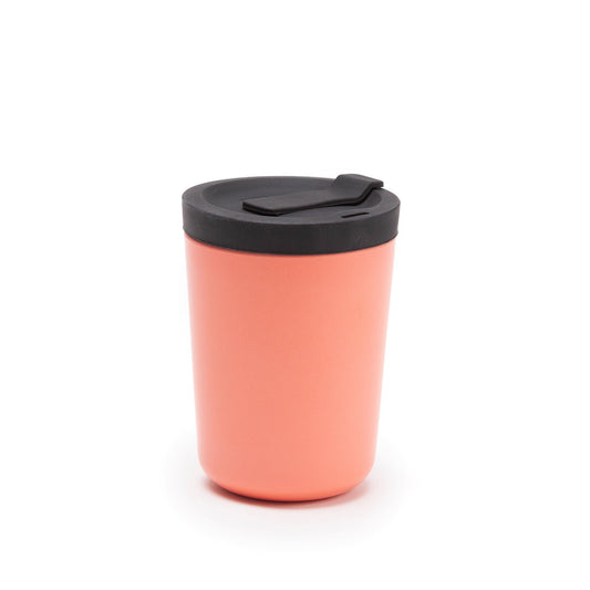 Ekobo - Go Reusable Takeaway Mug 350 ml - Coral - Laadlee