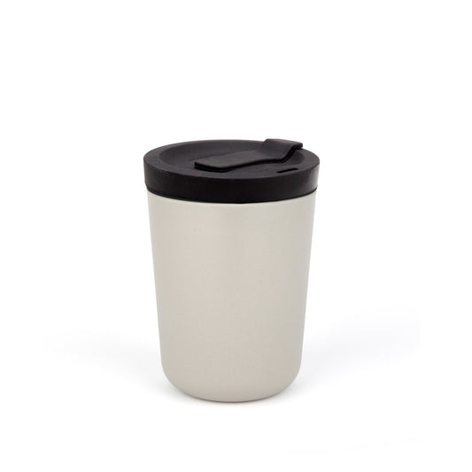 Ekobo - Go Reusable Takeaway Mug 350 ml - Stone - Laadlee