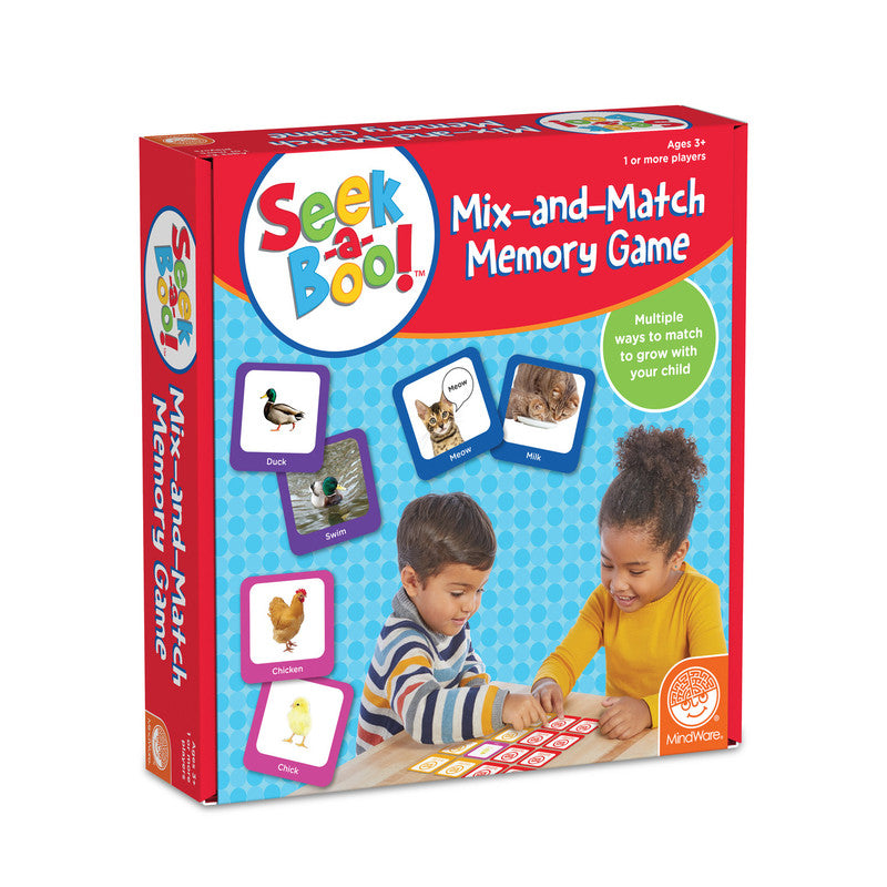 MindWare Seek A Boo: Mix-And-Match Memory Game - Laadlee