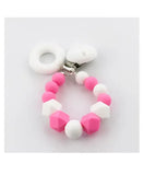 Desert Chomps Teething Clips - Desert Rose - Laadlee