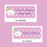 My Nametags Iron-ons - Rainbow (Pack of 56) - Laadlee