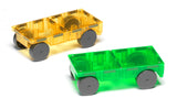 Magna-Tiles Cars 2 Pcs Expansion Set - Laadlee