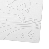 OOLY Colorific Canvas Paint by Number Kit - Magical Unicorn - Laadlee