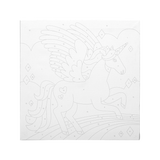 OOLY Colorific Canvas Paint by Number Kit - Magical Unicorn - Laadlee