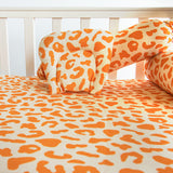 Yellow Doodle Cot Bedsheet Set - Wild & Free - Laadlee