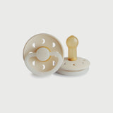 Frigg Moon Phase Latex Baby Pacifier 6M-18M, 1Pack, Cream Night - Size 2 - Laadlee