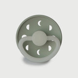 Frigg Moon Phase Silicone Baby Pacifier 6M-18M, 1Pack, Sage Night - Size 2 - Laadlee