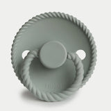 Frigg Rope Silicone Baby Pacifier 6M-18M, 1Pack, Sage - Size 2 - Laadlee