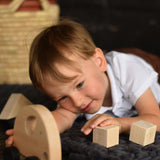SABO Concept - Wooden Toy Rolling Elephant -Wood - Laadlee