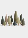 SABO Concept - Wooden Forest Green 10-pc Trees - Laadlee