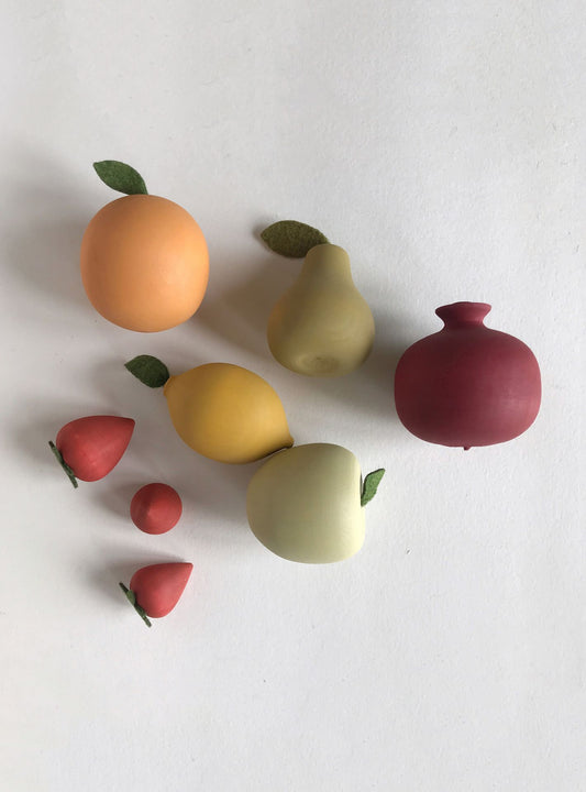 SABO Concept - Wooden Fruit Set Mini 6-pc - Laadlee