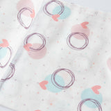 Yellow Doodle Organic Luxury Swaddle - Circle Of Love - Laadlee