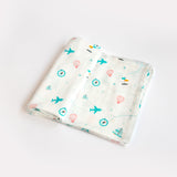 Yellow Doodle Organic Luxury Swaddle - Lil Travellers - Laadlee