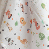 Yellow Doodle Organic Luxury Swaddle - Baby Animals - Laadlee