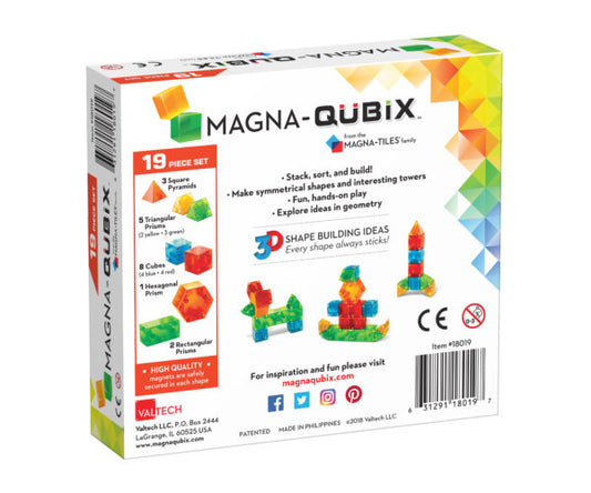 Magna-Tiles Magna-Qubix 29 Pcs. - Laadlee