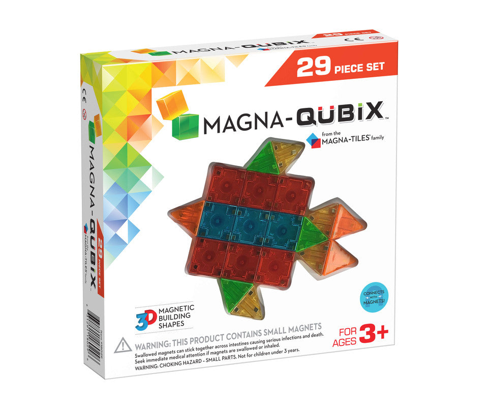 Magna-Tiles Magna-Qubix 29 Pcs. - Laadlee