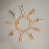 Mushie Flower Training Toothbrush Pale Daffodil - Laadlee