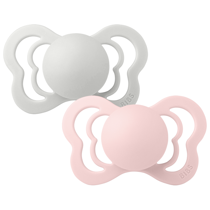 BIBS Couture 2 Pack Latex S2 - Haze / Blossom - Laadlee