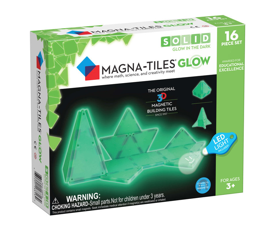Magna-Tiles Glow 16 Pcs. - Laadlee