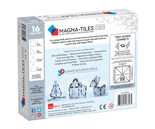 Magna-Tiles Ice 16 Pcs. - Laadlee