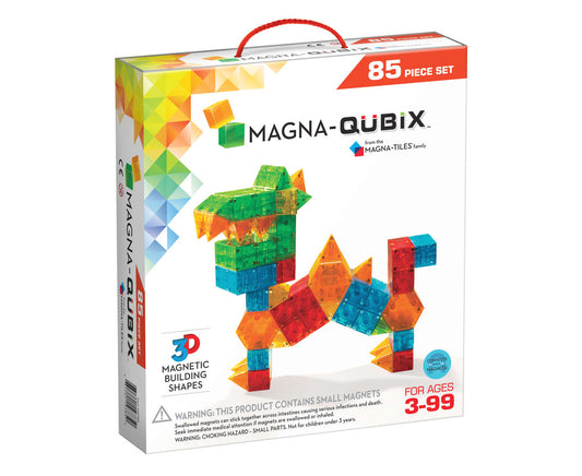 Magna-Tiles Magna-Qubix 85 Pcs. - Laadlee